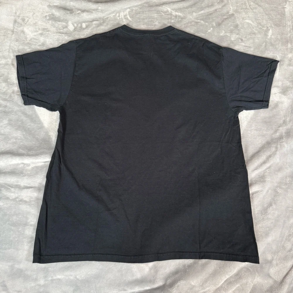 Vintage Scarface Moose Parody T Shirt Mens XL Slim Fit Funny Washed Black Y2K - Picture 4 of 6